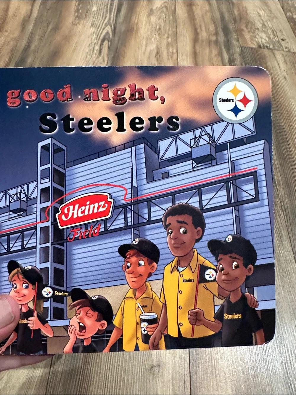 Pittsburgh Steelers 101 & Goodnight Steelers bundle Children’s Board Book)